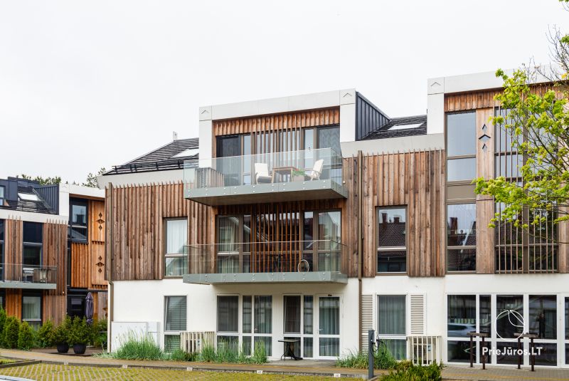 Apartments im neuen Komplex „Marių Vėtrungiai“ für 2+2 Personen