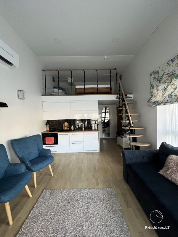 Modernes Loft in Šventoji - 800 m zum Meer