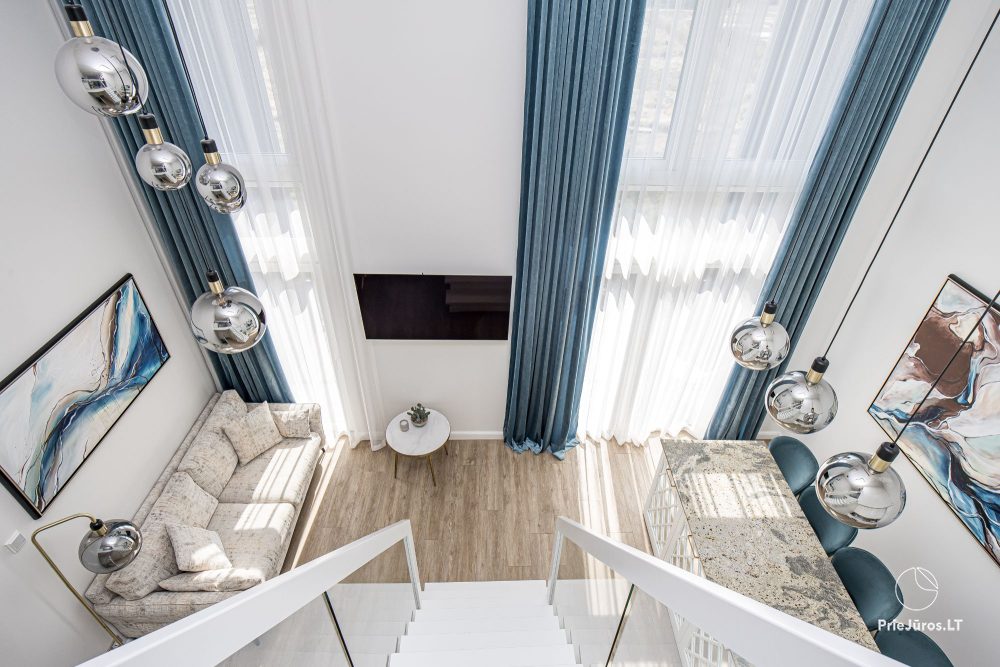 Burės Loft - Exklusives Design für Ihre hochwertige Erholung im Mano jūra 1 Komplex mit Pool, Whirlpool, Sauna