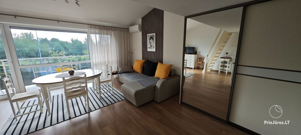 Ošupis Apartments für Ihre Entspannung, direkt am Meer