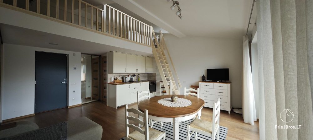 Ošupis Apartments für Ihre Entspannung, direkt am Meer