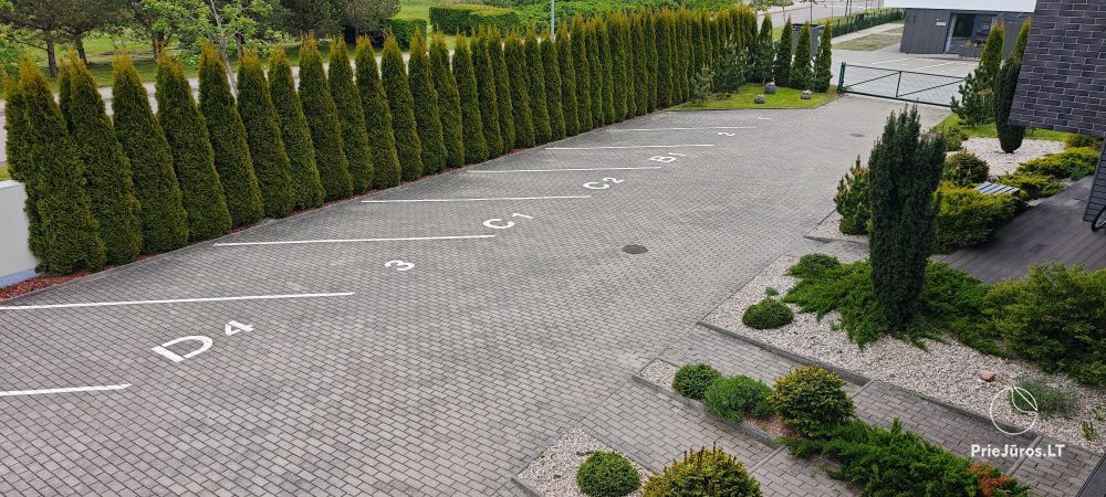 Ošupis Apartments für Ihre Entspannung, direkt am Meer
