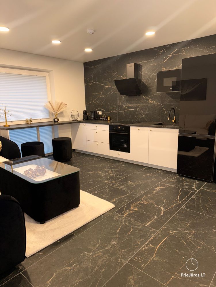 Moderne minimalistische Luxuswohnung Klaipėda