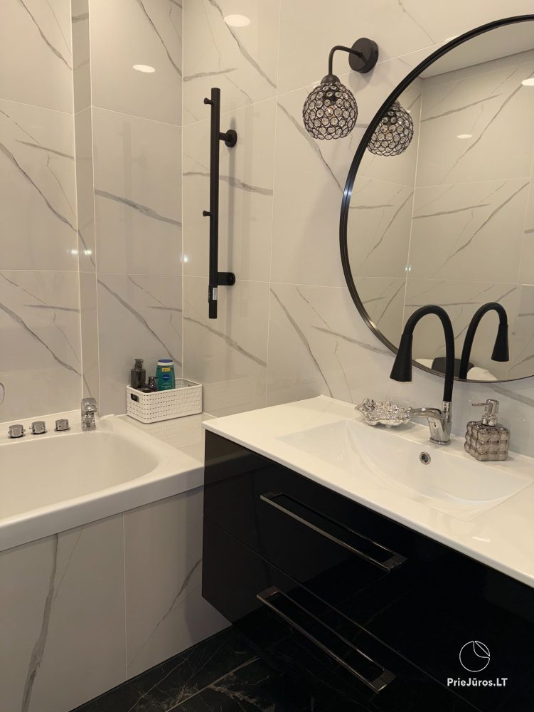 Moderne minimalistische Luxuswohnung Klaipėda