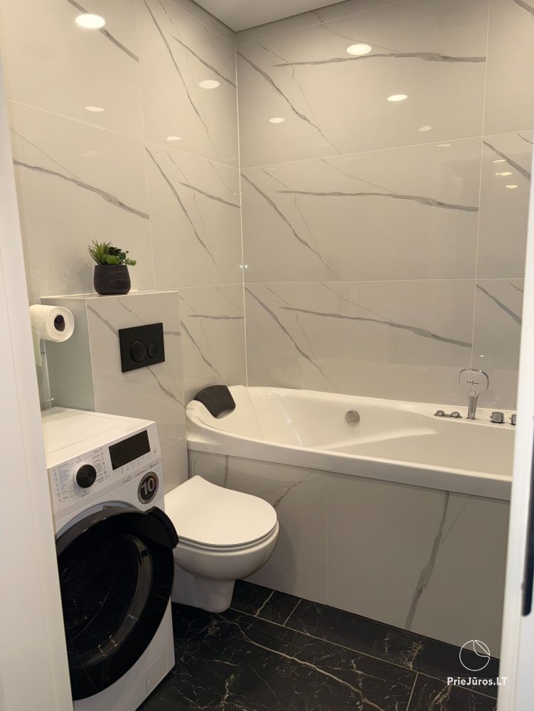 Moderne minimalistische Luxuswohnung Klaipėda