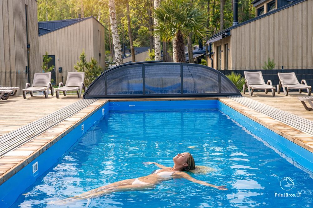 Pušynė Loft im 'Čiki Puki Pajūrys' Komplex, Kunigiškiai – Westseite, bequemer Weg zum Meer