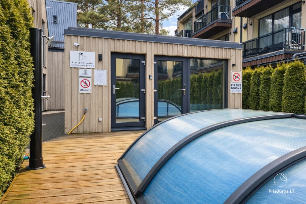 Pušynė Loft im 'Čiki Puki Pajūrys' Komplex, Kunigiškiai – Westseite, bequemer Weg zum Meer