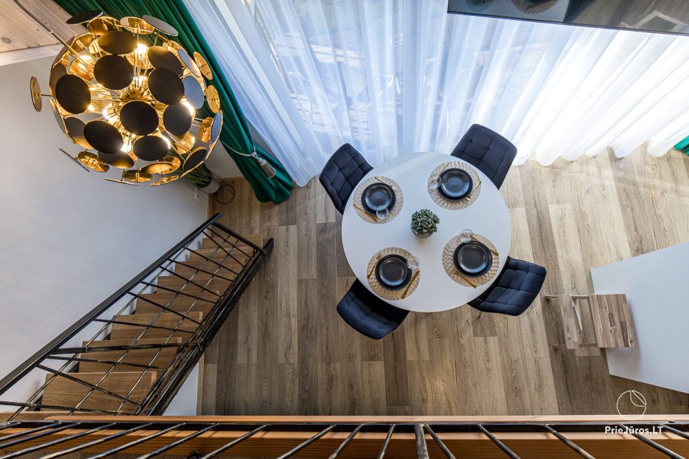 Pušynė Loft im 'Čiki Puki Pajūrys' Komplex, Kunigiškiai – Westseite, bequemer Weg zum Meer