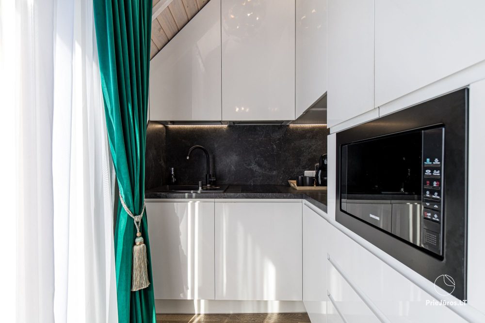 Pušynė Loft im 'Čiki Puki Pajūrys' Komplex, Kunigiškiai – Westseite, bequemer Weg zum Meer