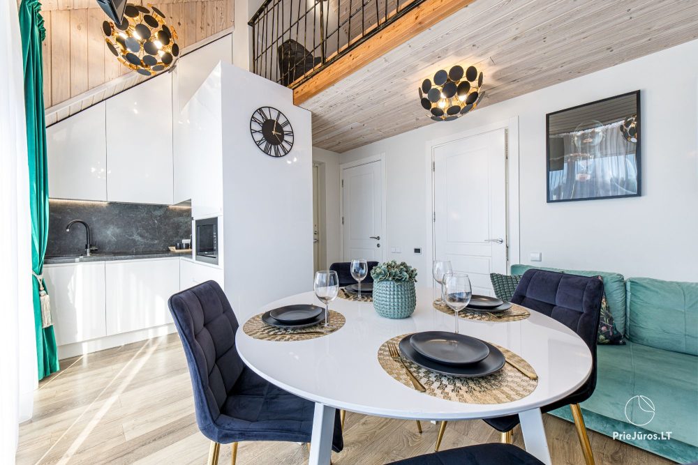 Pušynė Loft im 'Čiki Puki Pajūrys' Komplex, Kunigiškiai – Westseite, bequemer Weg zum Meer
