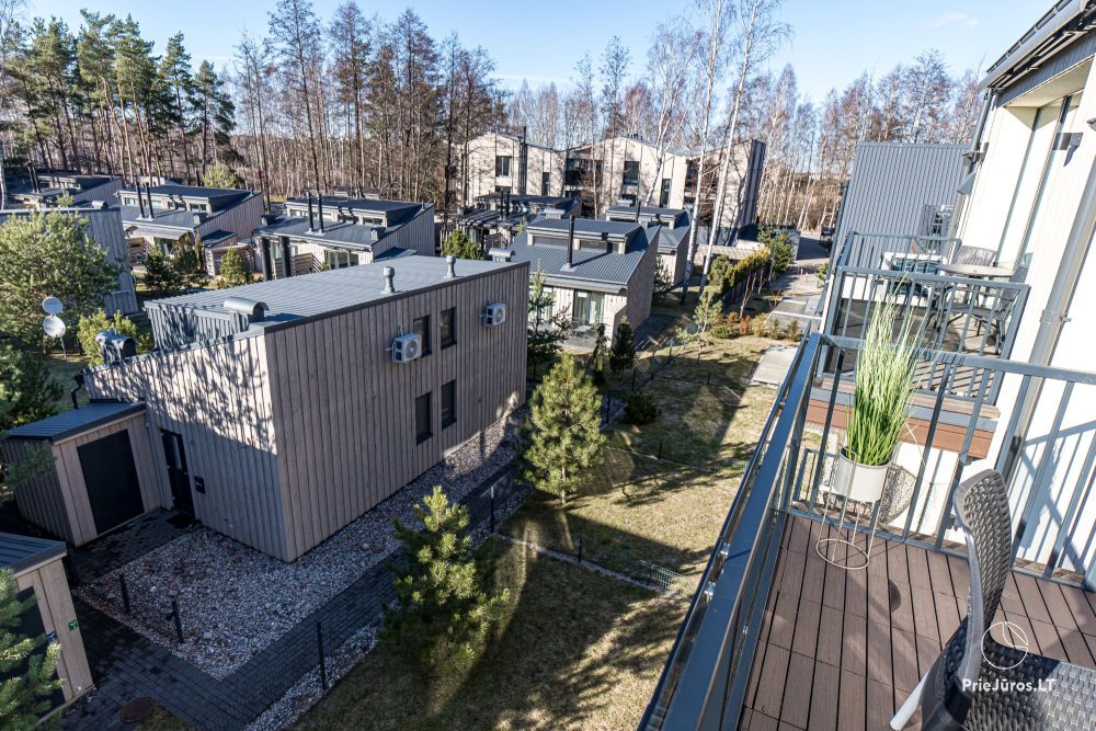 Pušynė Loft im 'Čiki Puki Pajūrys' Komplex, Kunigiškiai – Westseite, bequemer Weg zum Meer