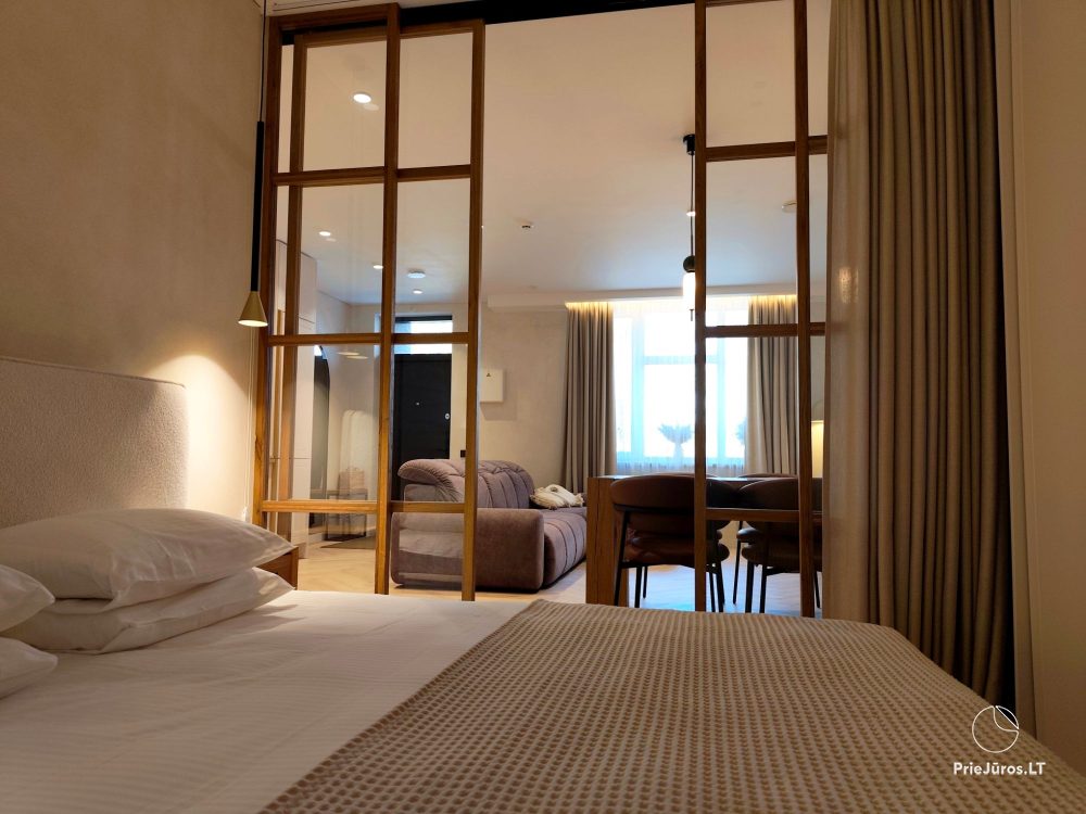 „NIDA - Amber Dune Terrace“ - Meer nur 500 m entfernt.
