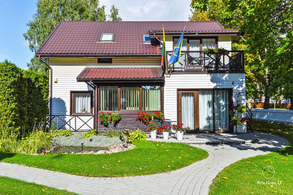 2- und 3-Zimmer Appartements in Palanga im Villa Tylos takas