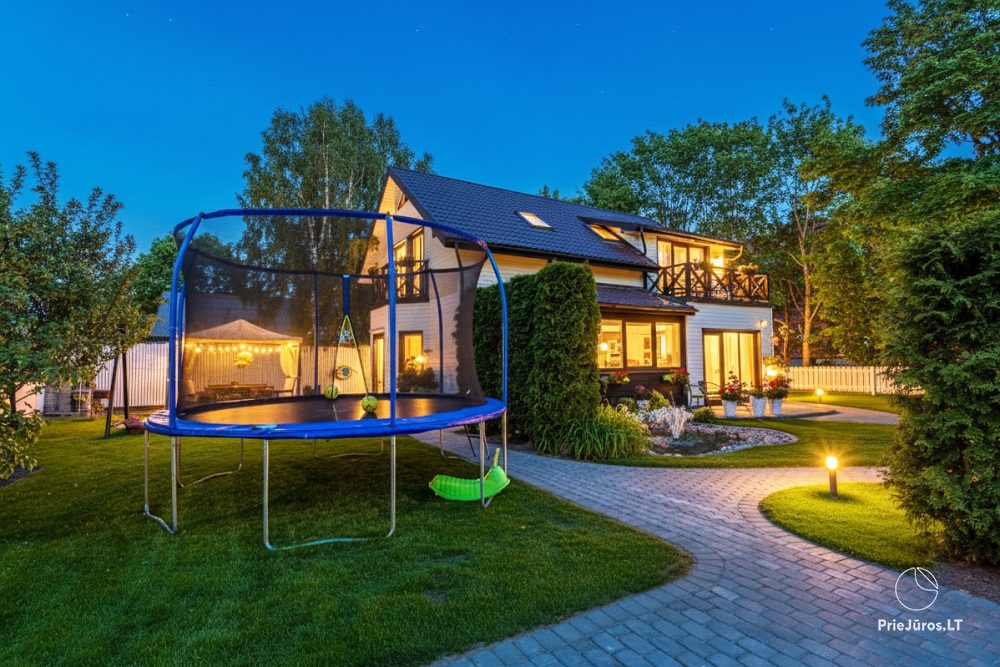 2- und 3-Zimmer Appartements in Palanga im Villa Tylos takas