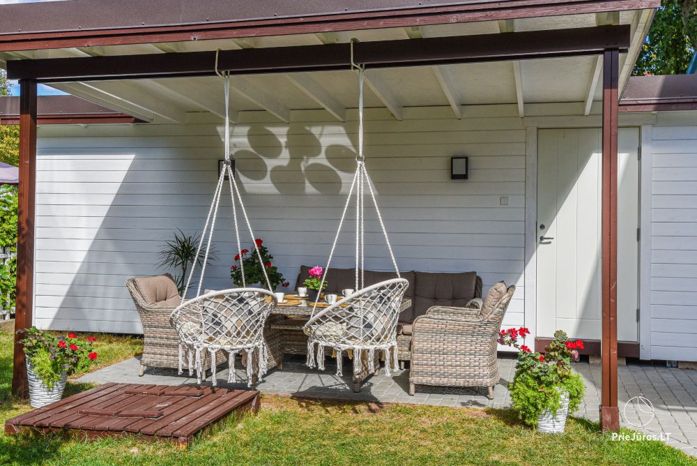 2- und 3-Zimmer Appartements in Palanga im Villa Tylos takas