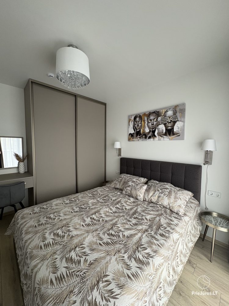 Vermietung von neu eingerichteten 4-Bett-Apartments in Kunigiškės