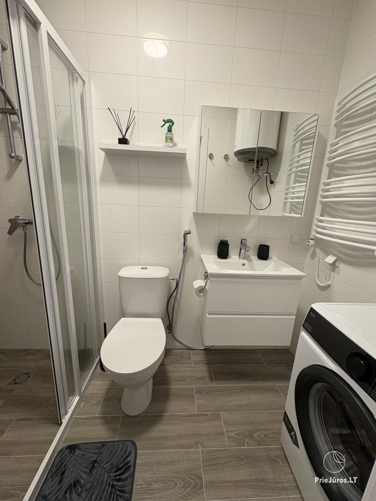 Vermietung von neu eingerichteten 4-Bett-Apartments in Kunigiškės
