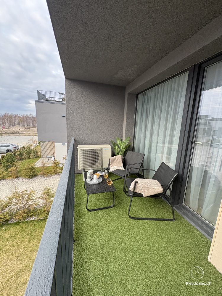 Vermietung von neu eingerichteten 4-Bett-Apartments in Kunigiškės