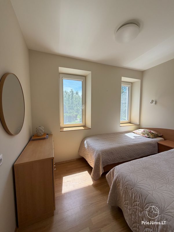 Apartments in Nida zwischen dem Meer und der Lagune