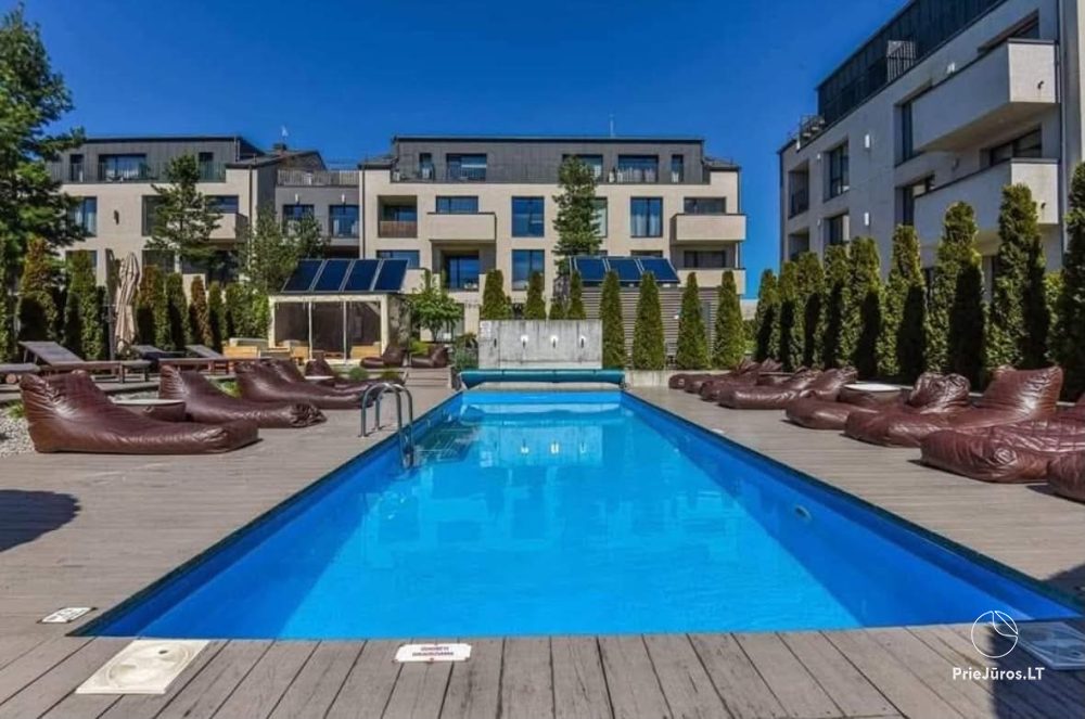 Apartments mit Pool in „Malūno Vilos“ K1-22