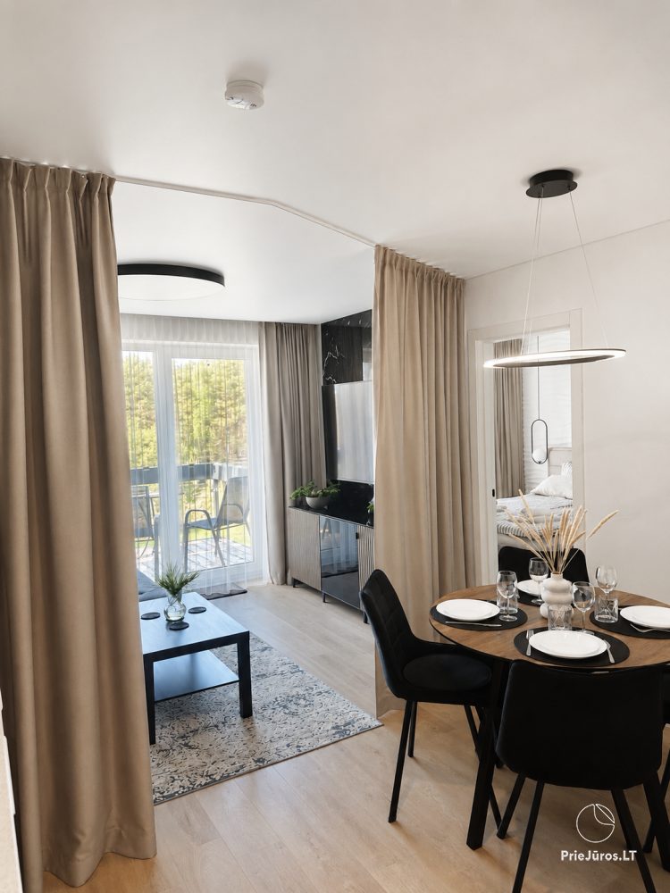 Nahe dem Meer in Šventoji, Apartments für 4 Personen