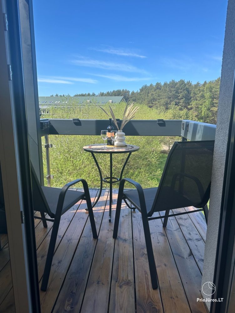 Nahe dem Meer in Šventoji, Apartments für 4 Personen