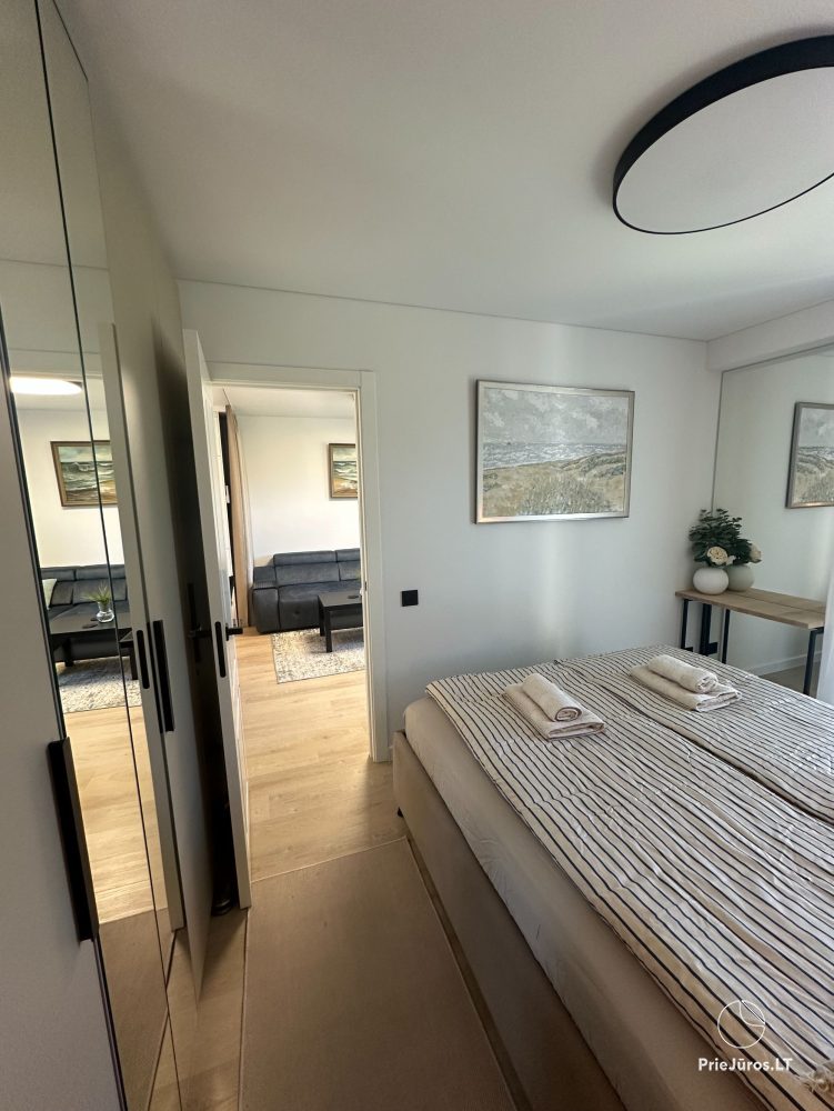 Nahe dem Meer in Šventoji, Apartments für 4 Personen