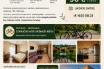 Gemütliche 2-Zimmer-Apartments in Palanga | Kostenlos 2 Fahrräder