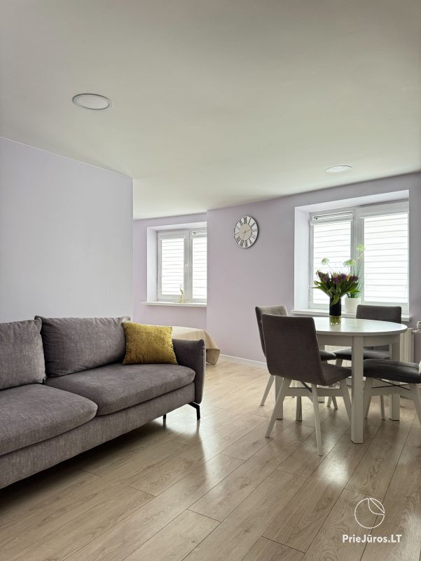2-Zimmer-Wohnung im Herzen von Palanga! Max. 6 Personen. Ruhige Lage in der Nähe der Basanavičius Str.