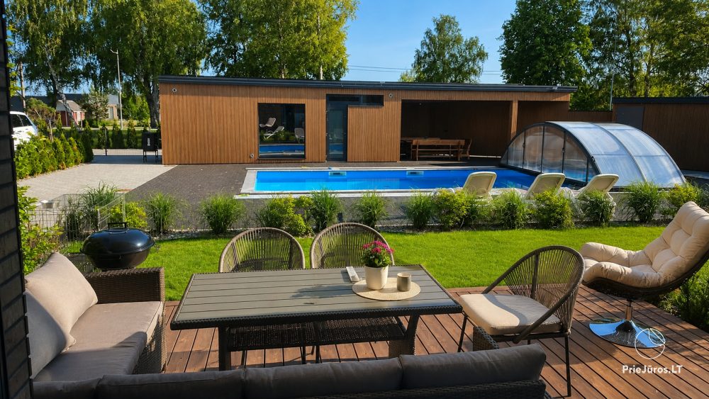 Ferienhaus für 6-8 Personen mit Pool - 1