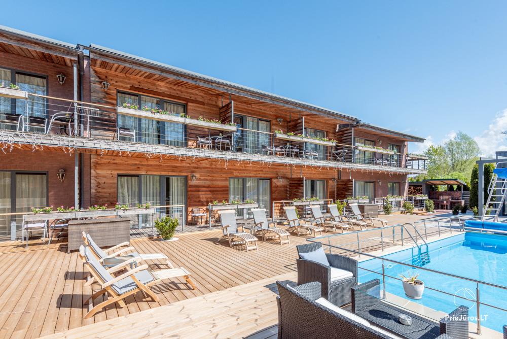 Appartements, Suiten, Zimmer – Villa VITALIJA in Palanga mit beheiztem Schwimmbad