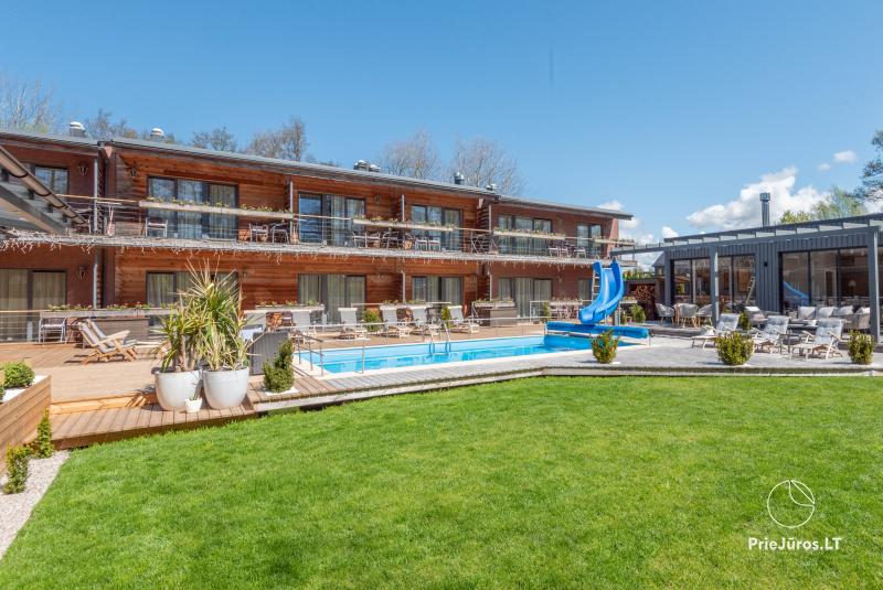 Appartements, Suiten, Zimmer – Villa VITALIJA in Palanga mit beheiztem Schwimmbad