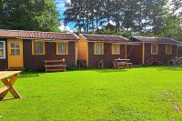 Kleine Ferienhäuser und Appartements zu vermieten in Palanga, im Rastplatz „Pusynelis“