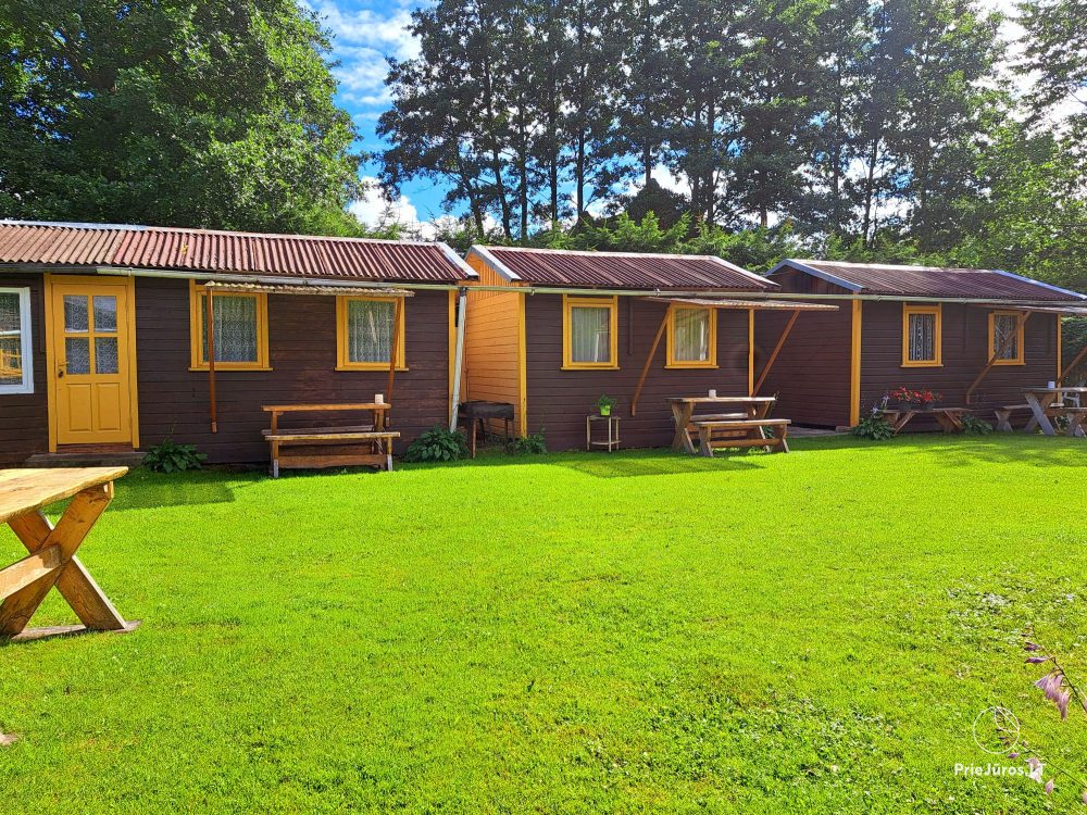 Kleine Ferienhäuser und Appartements zu vermieten in Palanga, im Rastplatz „Pusynelis“ - 1