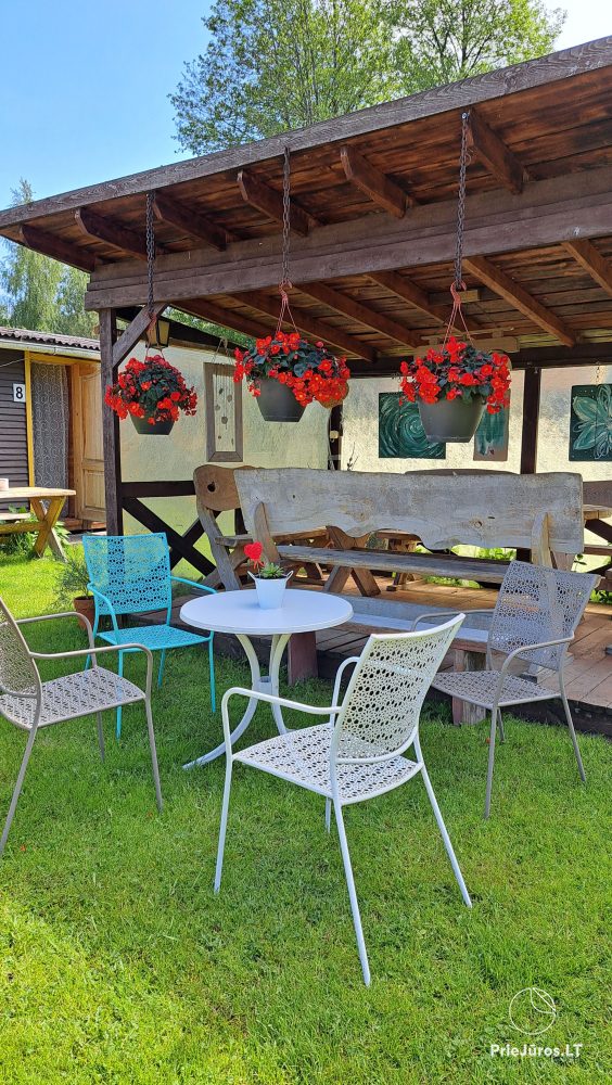Kleine Ferienhäuser und Appartements zu vermieten in Palanga, im Rastplatz „Pusynelis“ - 1