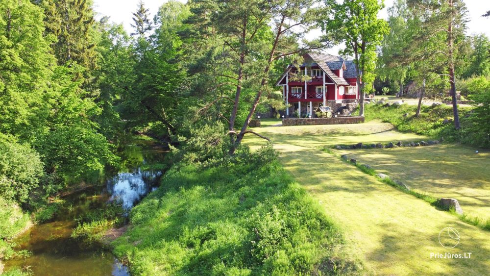 Farmstead durch den Fluss Sventoji Dalios dvarelis - 1