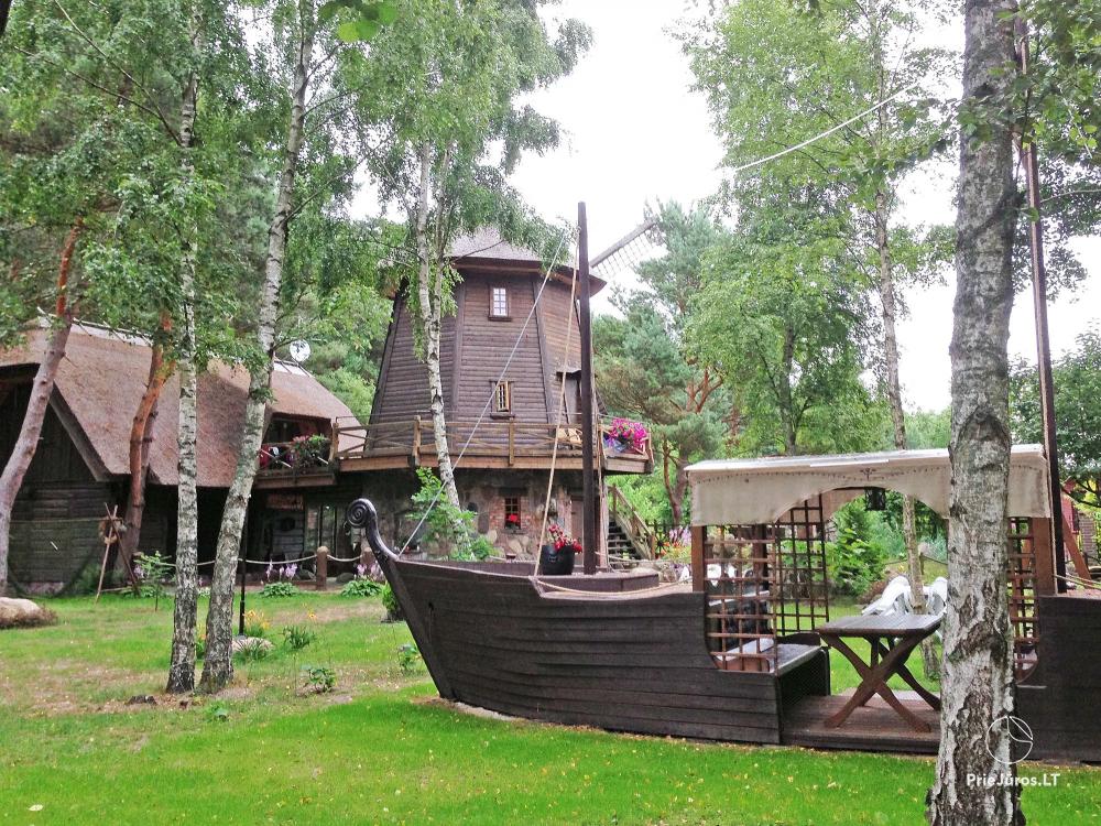 Landhaus in Karkle Joldija 50 Meter zu den Dünen!