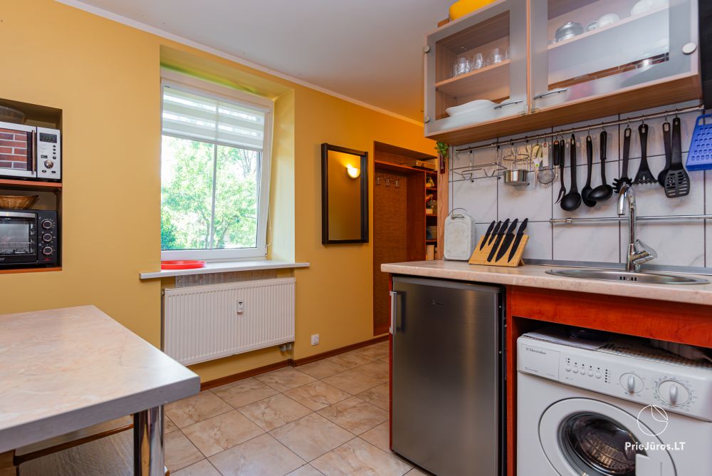 Ein Zimmer-Wohnung zur Miete in Nida, im ethnographischen Haus Pas Mečislovas