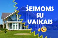 "Saulės vila" - der beste Urlaub in Palanga für Familien mit Kindern