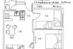 Gästehaus Pas Vidute in Palanga - 2