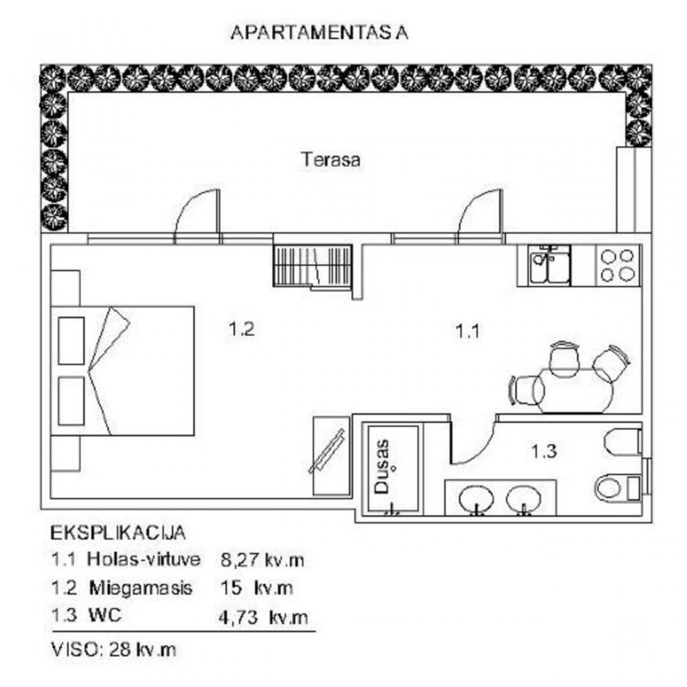 Gästehaus Pas Vidute in Palanga