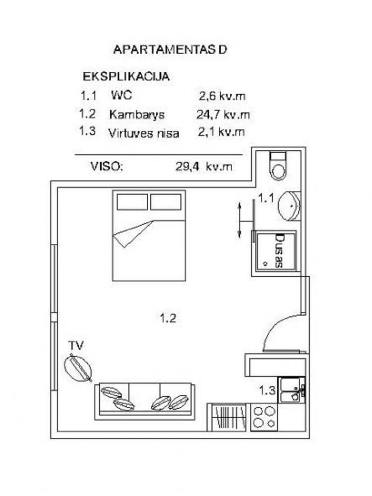 Gästehaus Pas Vidute in Palanga