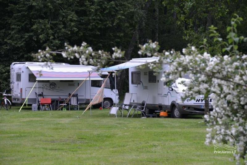 Campingplatz ''Dubulti''  in Jurmala. Zum Meer - 200 m.