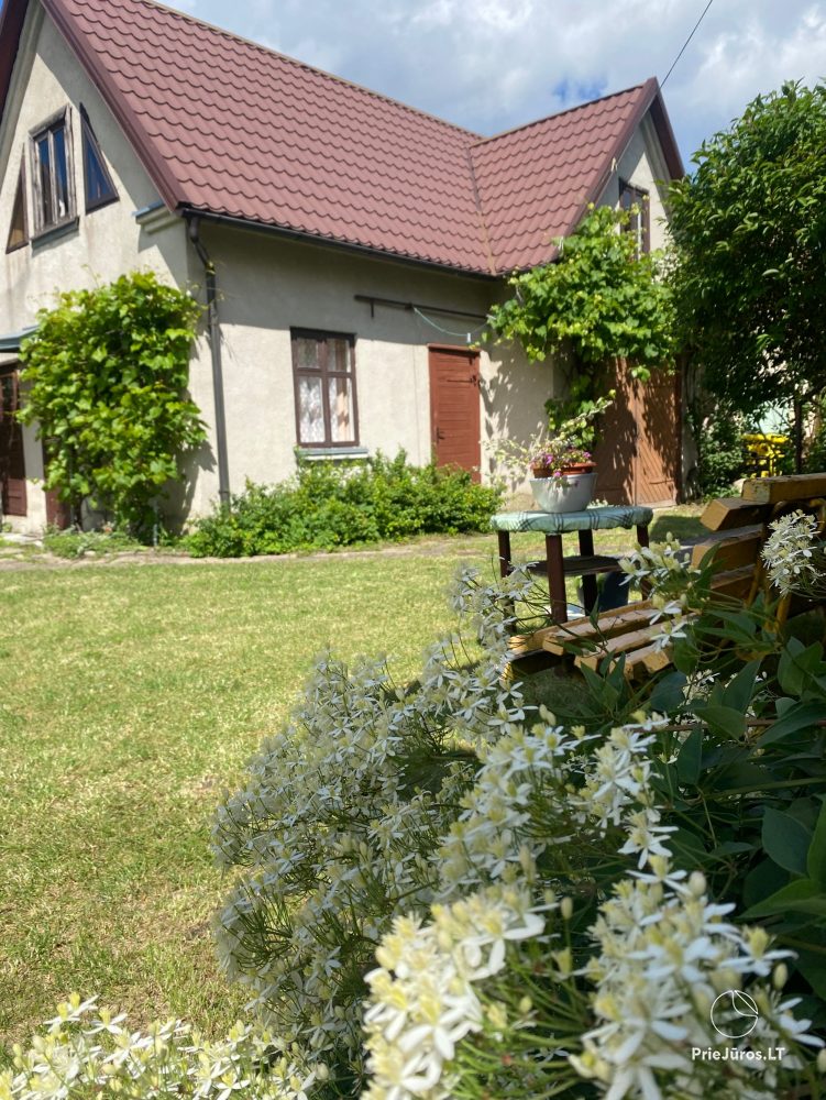 Einzelwohnung und Zimmer in Palanga, in einem Privathaus Pas Birutę