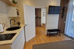 1 und 2 Zimmer Apartments in Nida. Das Erdgeschoss, 500 Meter zum Meer