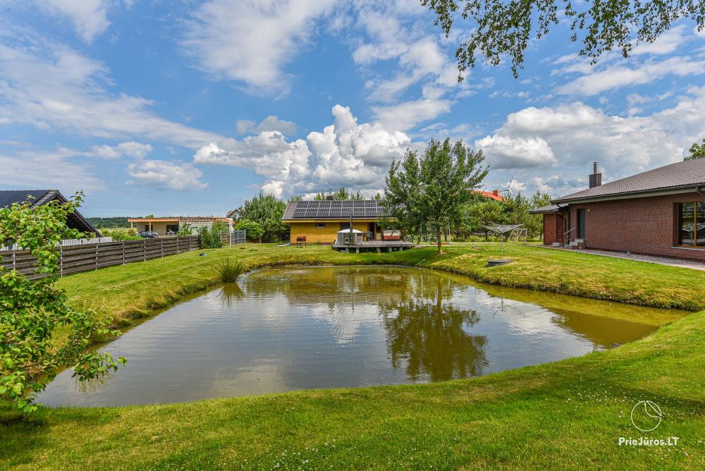 Ein Haus mit Bad zur Vermietung in der Nähe von Palanga