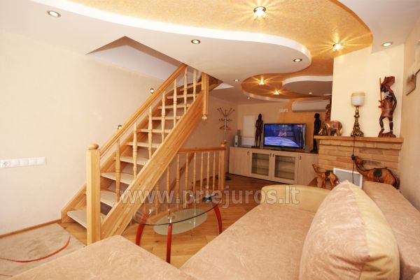 Appartement-Reihenhaus in Nidden mit Terrasse, Kamin, Klimaanlage - 1