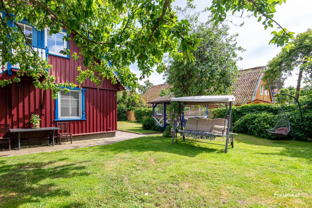 Apartments im reetgedeckten Fischerhaus in Nidden zu vermieten