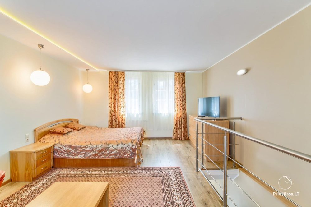 Wohnung zur Miete in Nida. Für 3 Personen auf zwei Etagen
