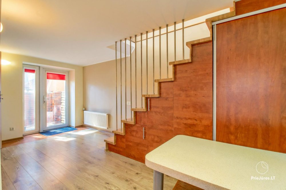 Wohnung zur Miete in Nida. Für 3 Personen auf zwei Etagen